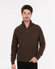Possum Merino Lightweight Half Zip Sweater