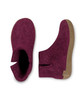 Glerups Leather Boot Cranberry