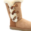 Casey Horn Toggle Sheepskin Tall Boots