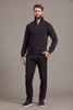 Possum Merino Rib Front Jacket
