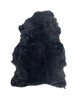 Crocodile Textured Leather Sheepskin Pelt