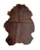 Crocodile Textured Leather Sheepskin Pelt