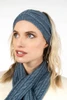 Possum Merino Silk Cable Headband