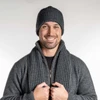 Possum Merino Silk Lightweight Ribbed Beanie