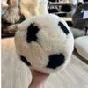 Genuine Sheepskin Soccer Ball Toy – 25cm