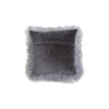 Tibetan Curly Sheepskin Cushion - Square