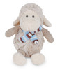Soft Toy Sheep with Knitted Scarf – New Zealand Souvenir