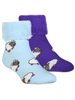Comfy wool blended socks with Kiwiana sheep pattern, makes useful and practical gift from New Zealand.