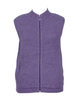 Possum Merino Plain Zip Vest with Pockets