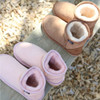 Kids Short Sheepskin Boots