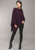 Possum Merino Two way poncho