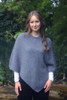 Possum Merino Plain Poncho
