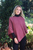 Possum Merino Plain Poncho