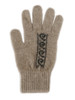 Possum Merino Koru Pattern Gloves