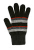 Possum Merino Horizontal Accent Stripe Glove 35