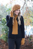 Possum Merino Loop Scarf - gold