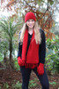 Pure Merino Plain Fringed Scarf