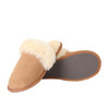 Aroha Sheepskin Soft Sole Scuff Chestnut