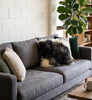 Luxury Rare Natural Grey Cushions
