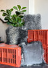 Luxury Rare Natural Grey Cushions