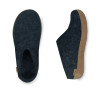 Glerups Leather Slip-on Denim