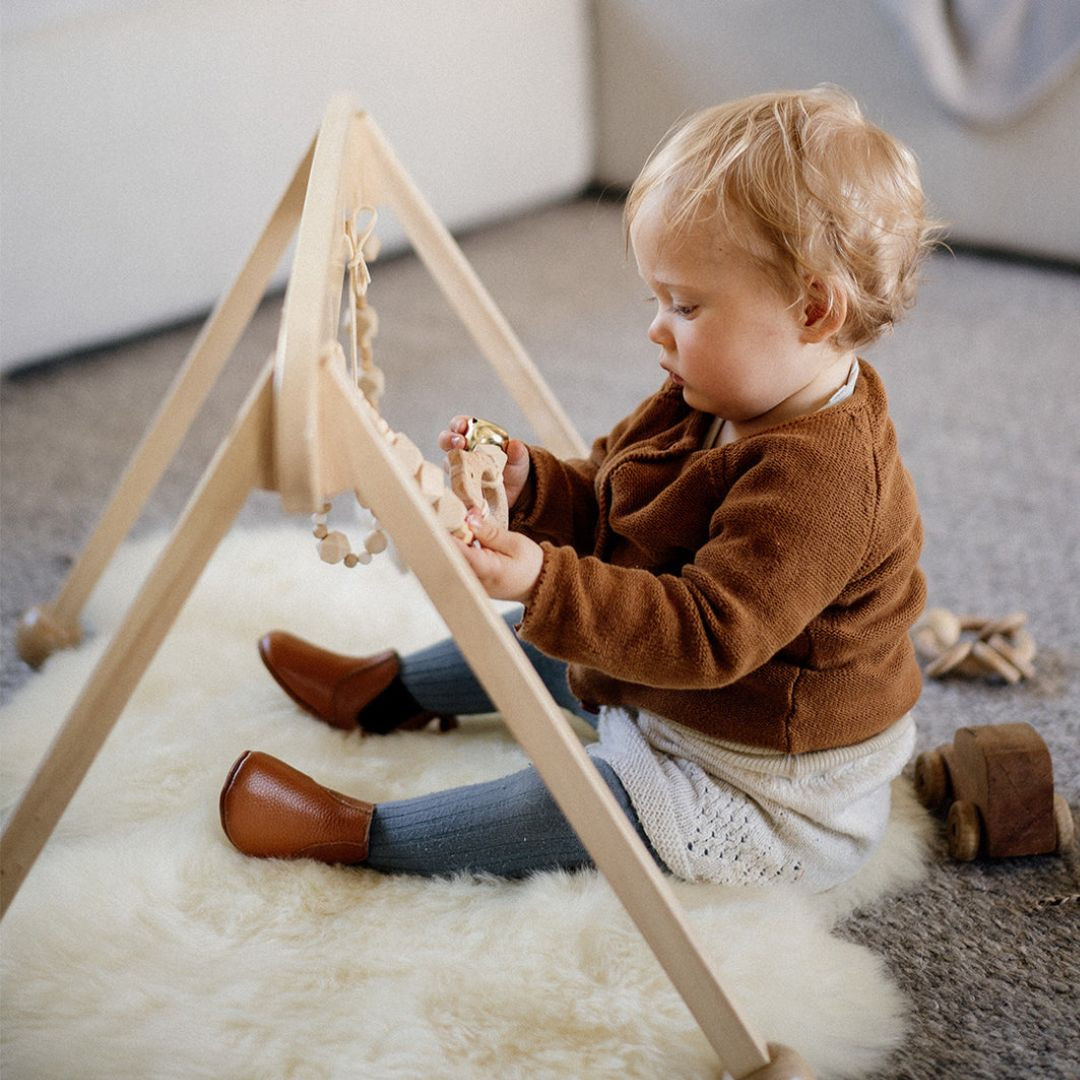 Premium Baby Sheepskin Rug in Natural White - NZ Gift