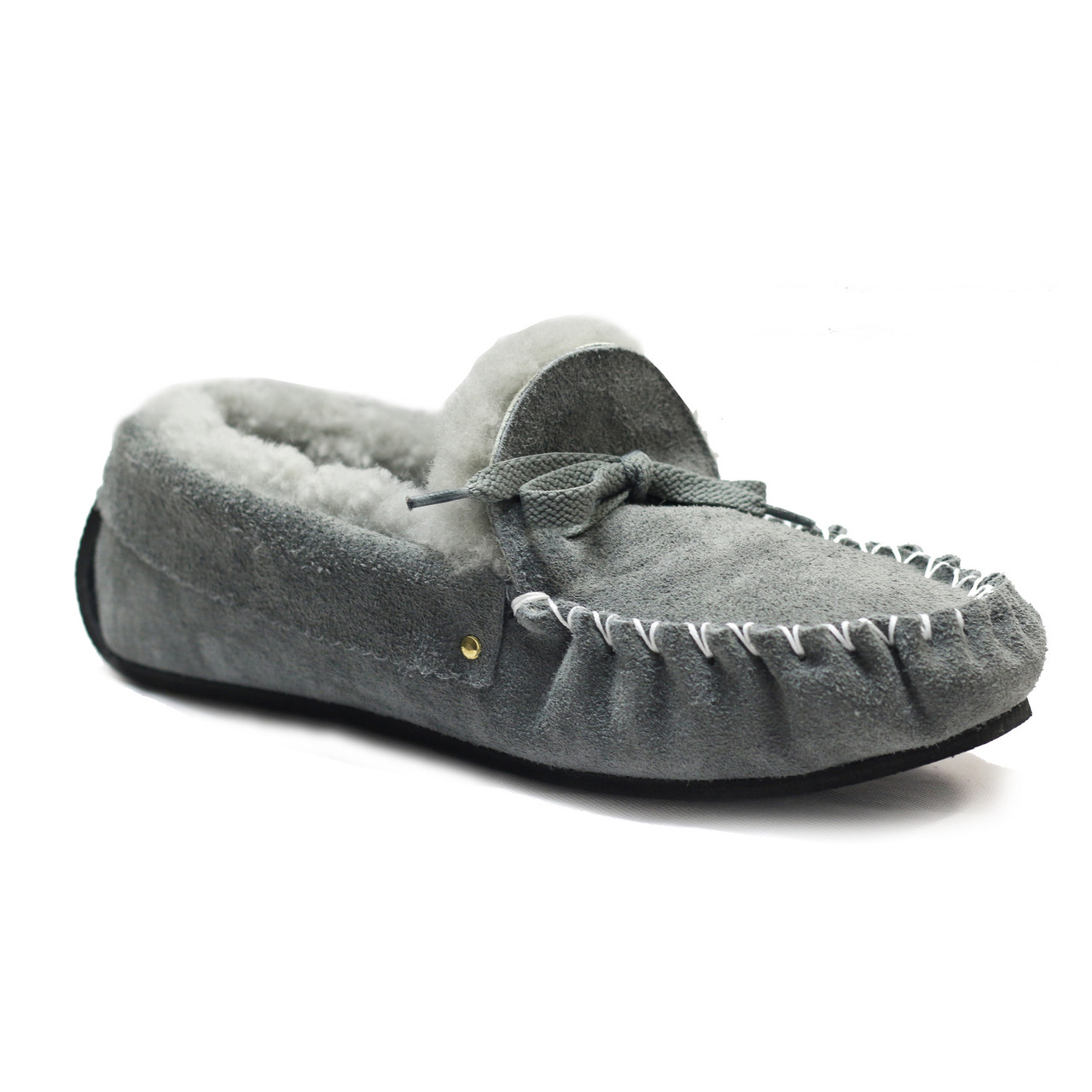 Glen Moccasin Traditional Kiwi Sheepskin Moccasin Slippers