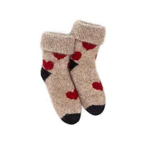 Baby Possum Heart Socks 22