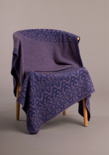 Possum Merino Fair Isle Blanket 269