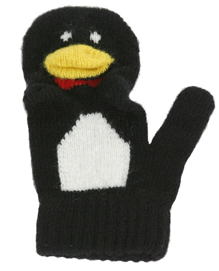 Pure Merino Child Penguin Mitten 24 Pure Merino Child Penguin Mitten 24
