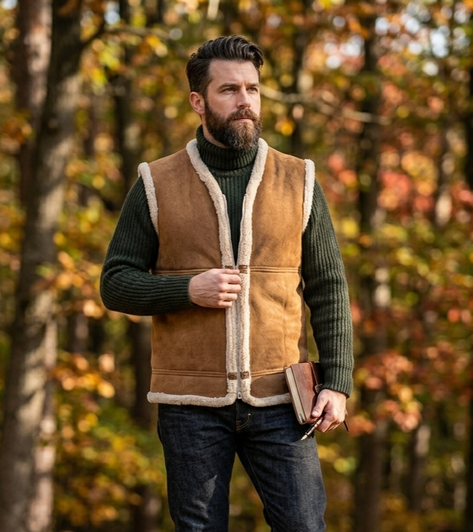 Adult Lambskin Vest