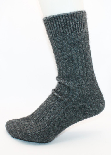 Possum Merino Ribbed Socks