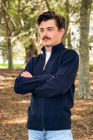 Possum Merino Men’s Patch Jacket Possum Merino Men’s Patch Jacket