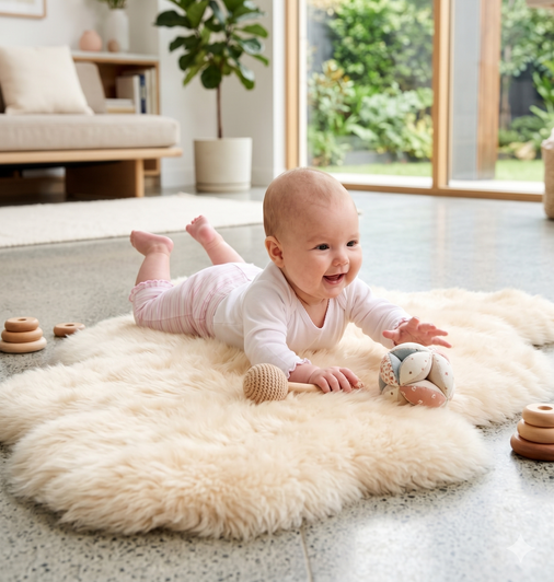 Baby Sheepskin Rug