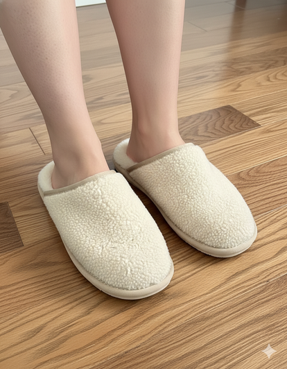 SALE! Lambskin Cloud Scuffs