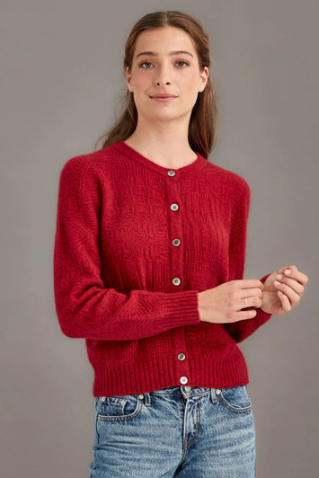 Possum Merino Patchwork Cardigan