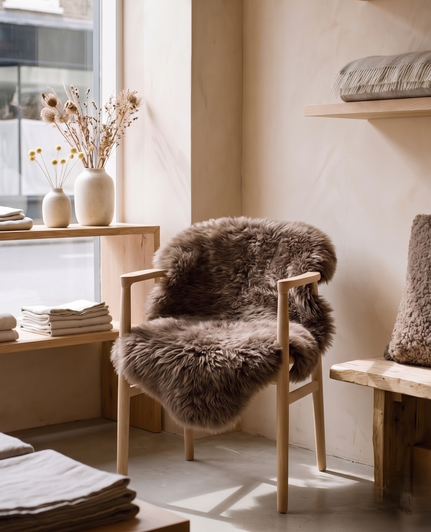 Luxury Single Sheepskin Rug Maxi