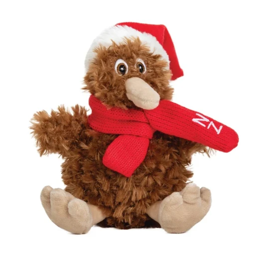 Christmas Kiwi Toy w/Santa Hat Christmas Kiwi Toy w/Santa Hat