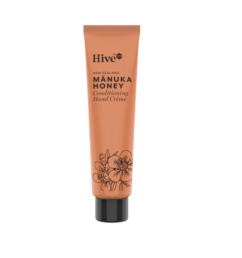 A 30 ml tube of Hand Creme made with Manuka honey that has natural antibacterial and anti-inflammatory properties.