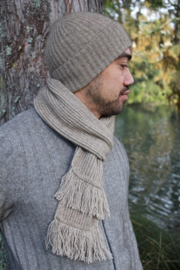 Possum Merino Rib Beanie 40 Possum Merino Rib Beanie 40