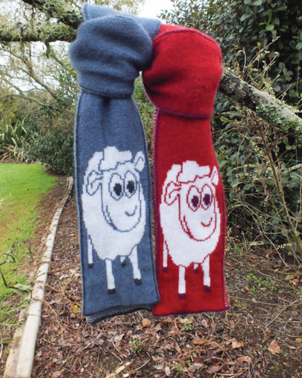 Possum Merino Little Lamby Scarf Possum Merino Little Lamby Scarf