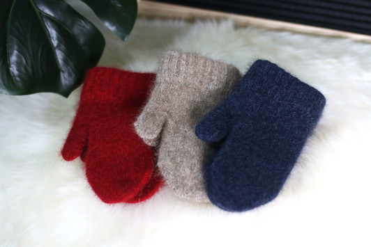 Possum Merino Child's Mitten - The Sheepskin Factory - Cosy Kiwi