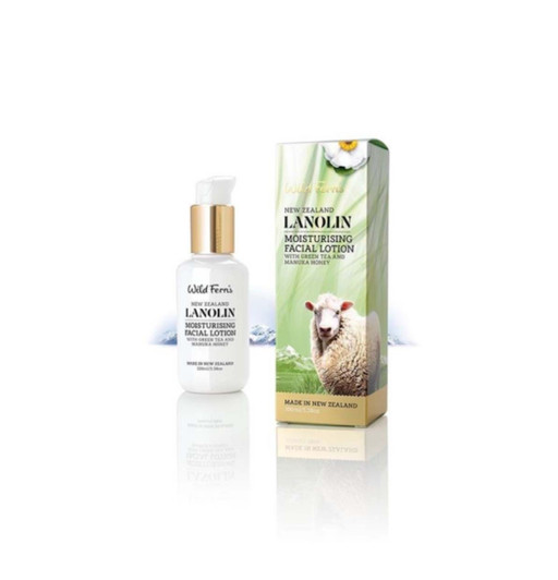 Lanolin Moisturising Facial Lotion with Green Tea and Manuka Honey 21