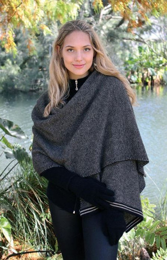 Possum Merino Textured Wrap 200 Possum Merino Textured Wrap 200