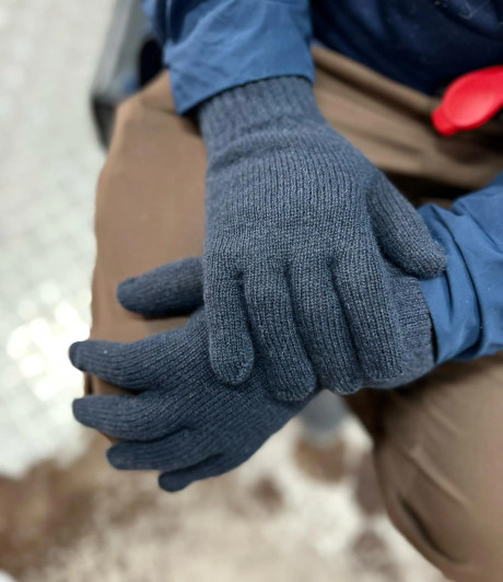 Pure Merino Plain Gloves