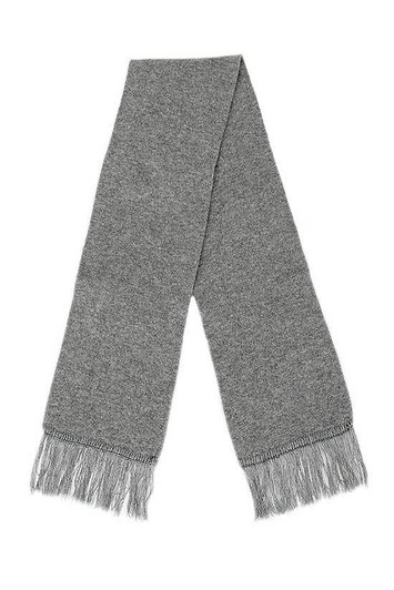 Pure Merino Plain Fringed Scarf 53