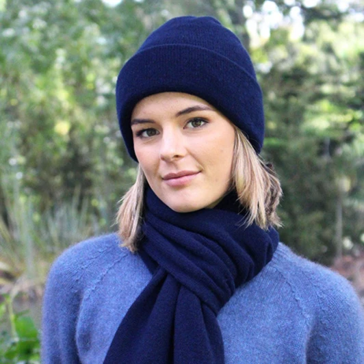 Pure Merino Plain Beanie