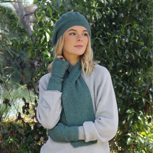 Possum Merino Dash Keyhole Scarf – New Zealand Made