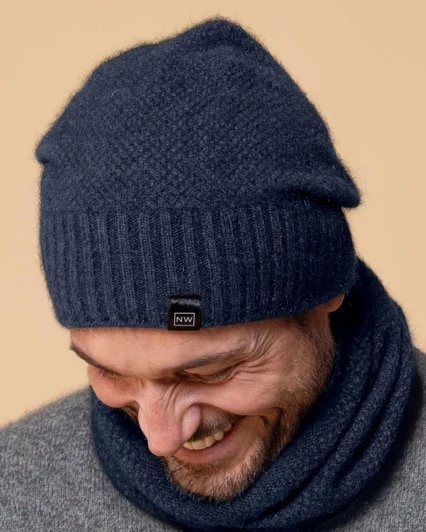Possum Merino Moss Baggie Beanie