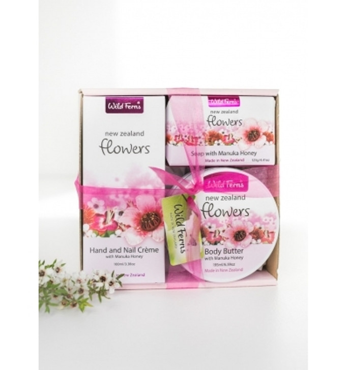 New Zealand Flowers Skincare Gift Box